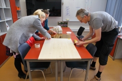 Making of the Cookie Cake 31