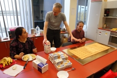 Making of the Cookie Cake 33