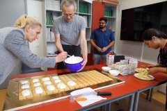 Making of the Cookie Cake 48