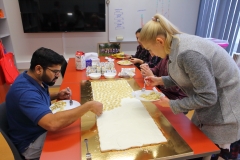 Making of the Cookie Cake 18