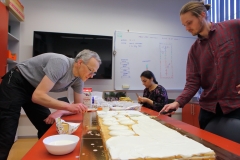 Making of the Cookie Cake 10
