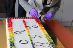 Making of the Cookie Cake 55