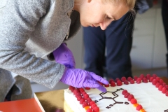 Making of the Cookie Cake 41