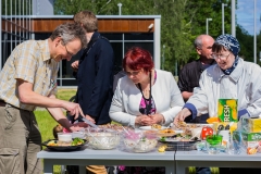 Celebrating outdoors